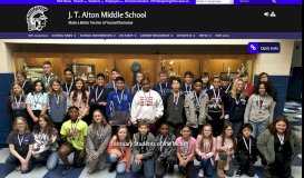 
							         Home - J. T. Alton Middle School								  
							    
