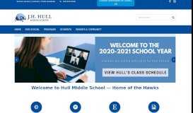 
							         Home | J.H. Hull Middle School - Torrance Unified School District								  
							    