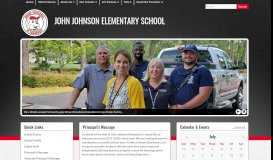 
							         Home - John Johnson Elementary School								  
							    