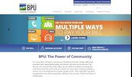 
							         Home - Kansas City Board Of Public Utilities (BPU) | Kansas City BPU								  
							    