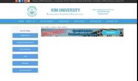 
							         Home - KIM UniversityKIM University								  
							    