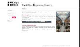 
							         Home - Knight Frank Facilities Response Centre								  
							    
