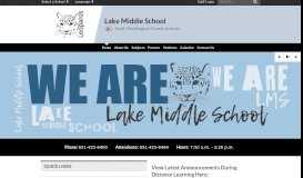 
							         Home - Lake Middle - South Washington County Schools								  
							    