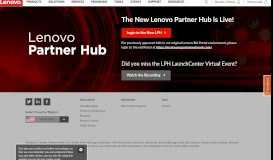 
							         Home - Lenovo Partner Network (LPN) (US) - Boost your business								  
							    