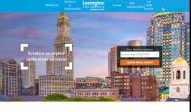 
							         Home - Lexington Insurance Company - Member of AIG								  
							    