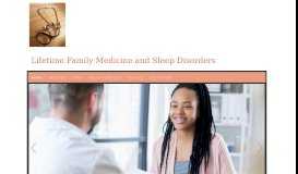
							         Home- Lifetime Family Medicine and Sleep Disorders, Dallas, Georgia								  
							    