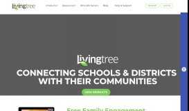 
							         Home - LivingTree – Family Engagement and Fundraising platforms ...								  
							    