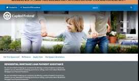 
							         Home Loans - CapFed								  
							    