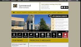 
							         Home - Lynnwood High								  
							    