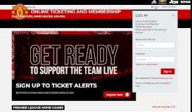 
							         Home - Manchester United Ticketing - Sport								  
							    