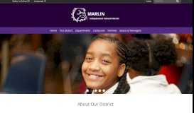 
							         Home - Marlin Independent School District - Marlin ISD								  
							    