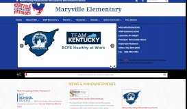 
							         Home - Maryville Elementary - Bullitt County Public Schools								  
							    