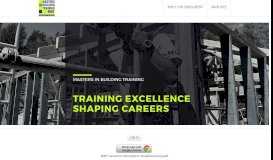 
							         Home - Masters in Building Training								  
							    