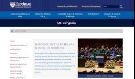
							         Home | MD Program | Perelman School of Medicine at the University ...								  
							    