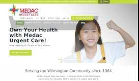 
							         Home | Medac Health | Urgent Care								  
							    
