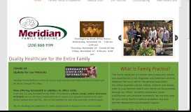 
							         Home Meridian Family Medicine								  
							    
