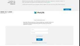 
							         Home - MetLife Online Services								  
							    