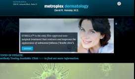 
							         Home | Metroplex Dermatology | Arlington TX								  
							    