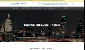 
							         Home | MI5 - The Security Service								  
							    