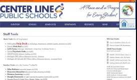 
							         Home - Miscellaneous - Center Line Public Schools								  
							    