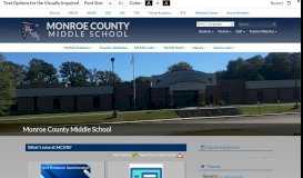 
							         Home - Monroe County Middle School								  
							    