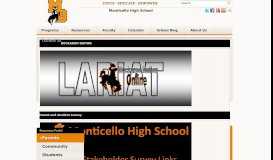 
							         Home | Monticello High School - San Juan School District								  
							    