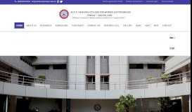 
							         Home - M.O.P Vaishnav College For Women (Autonomous)								  
							    