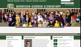 
							         Home - Morrison-Gordon Elementary - Athens City School District								  
							    