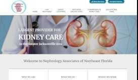 
							         Home - Nephrology Associates of NE FL								  
							    
