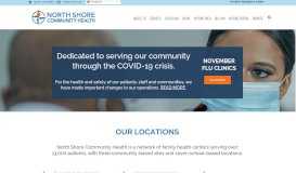 
							         Home - North Shore Community Health, Inc.								  
							    
