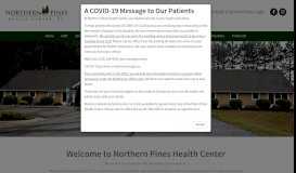 
							         Home | Northern Pines Health Center, PC								  
							    