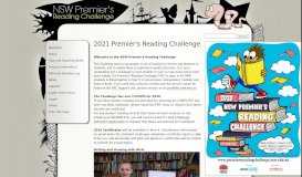 
							         Home : NSW Premier's Reading Challenge 2019								  
							    