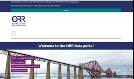 
							         Home | Office of Rail Regulation - National Rail Trends Portal								  
							    