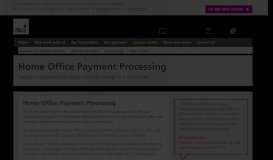 
							         Home Office Payment Processing - NS&I Government Payment Services								  
							    