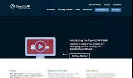 
							         Home | OpenSCAP portal								  
							    
