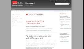 
							         Home page | Blackboard Login & Support | UTMB Health								  
							    