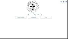 
							         Home Page - Citation Portal								  
							    