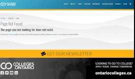 
							         Home Page - Colleges Ontario								  
							    