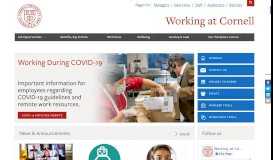 
							         Home Page - Cornell University Division of Human Resources								  
							    