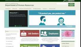 
							         Home Page | Department of Human Resources								  
							    