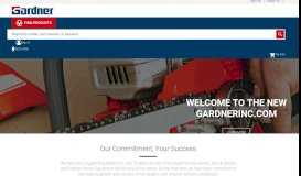 
							         Home page - Gardner								  
							    