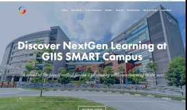 
							         Home Page — GIIS SMART CAMPUS								  
							    