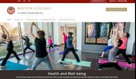 
							         Home Page - Human Resources - Boston College								  
							    