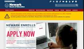 
							         Home Page - Newark Board of Education								  
							    
