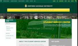 
							         Home Page | NMU Student Service Center								  
							    