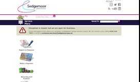 
							         Home Page - Planning Online - Sedgemoor District Council								  
							    