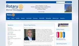 
							         Home Page | Rotary Club of Denver Southeast - ClubRunner								  
							    