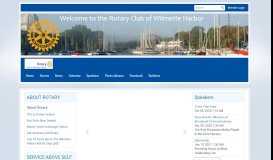
							         Home Page | Rotary Club of Wilmette Harbor - ClubRunner								  
							    