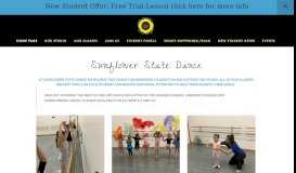
							         Home Page — Sunflower State Dance								  
							    