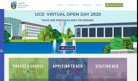 
							         Home Page - UCD Undergraduate Courses								  
							    